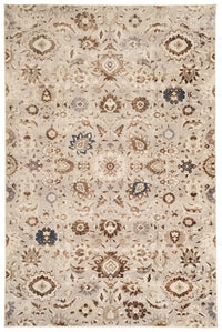 Lunelle Traditional Grey Washable Rug 6'7