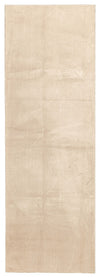 Elion Contemporary Beige Washable Rug 1'10\" x 6'0\" Indoor Area Rug 