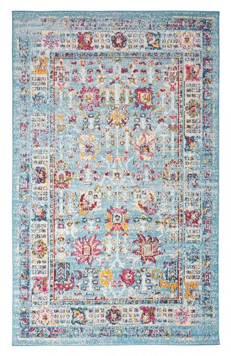 Jasmine Blue Rug 5'0\" x 8'0\" 