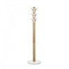 Umbra Modern Wood Flapper Coat Rack - White and Natural