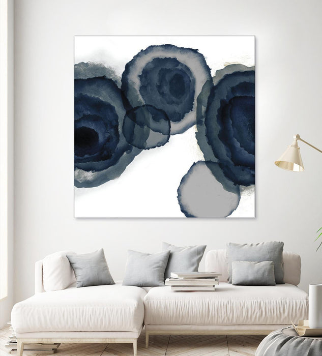 \"Blotted Ink Ii\" Giant Art 72x72 Wall Art