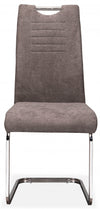 Dieppe Dining Chair, Grey Fabric (set Of 2) 