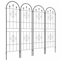 Set Of 4 Garden Trellis Metal Trellis For Climbing Plants Flowers