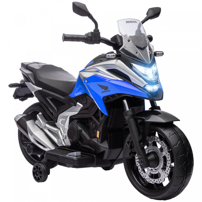 Qaba Honda Licensed 12v Electric Motorcycle, Battery Powered Ride-On  On Motorbike For Kids With Hea