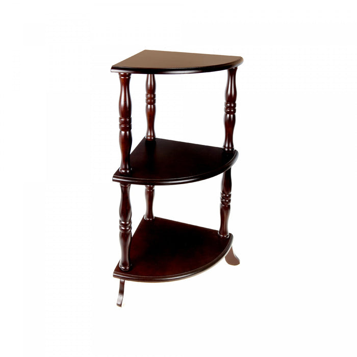3 Tier Wooden Corner Shelf Shelves