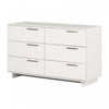 Cavalleri 6-drawer Dresser - Pure White 
