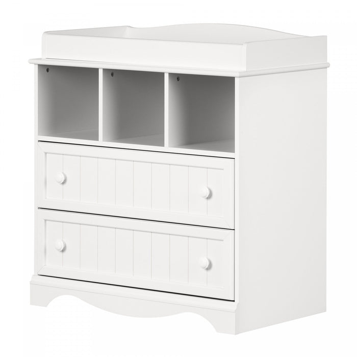 Savannah Narrow Changing Table - Pure White 
