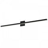 Dainolite Arandel Vanity Light 36w LED Matte Black Diffuser Lamp