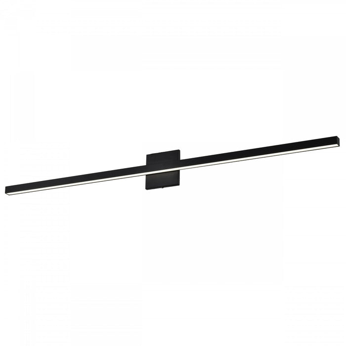Dainolite Arandel Vanity Light 36w LED Matte Black Diffuser Lamp