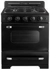 Classic Retro by Unique 30-Inch Convection Gas Range - UGP-30CR B 