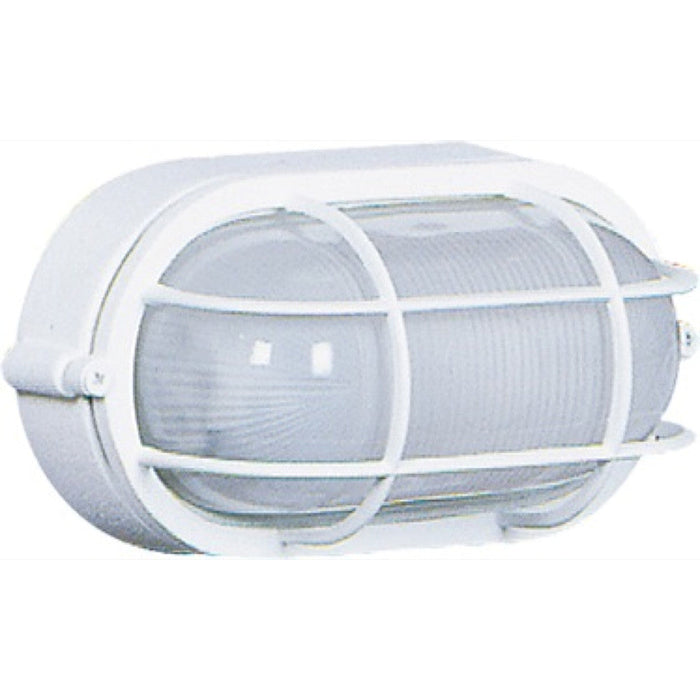 Marine 1-Light White Outdoor Wall Light II 