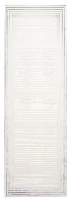 Ramona Grey Rug 2'8\" x 8'2\" 
