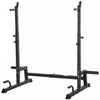 Soozier Multi-function Barbell Squat Rack Stand, Heavy-duty Strength Training Dumbbell Rack, Height 