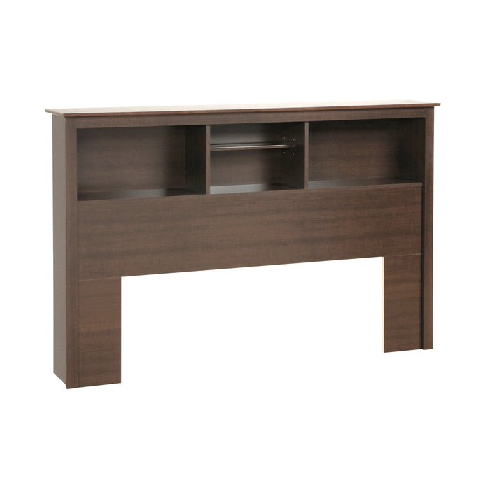 Full/Queen Bookcase Headboard - Espresso