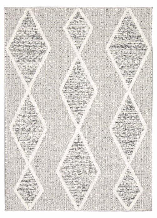 Ebba Grey Area Rug - 6'7\" x 9'6\"