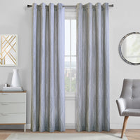 Fossil Grey Grommet Curtain Panel - 52