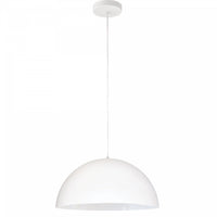 Dainolite Ofelia 1 Light Pendant Small Matte White Lamp