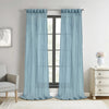 Habitat Paloma Cream Sheer Dual Header Curtain Panel - 52 x 108