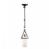Brydon 1-Light Black Brushed Nickel Cylinder Wall Sconce Pendant