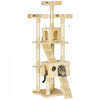 Pawhut 68 Inches Cat Tree, Multi-level Large Cat Tower Condo With Scratching Posts, Perches, Cat Hou