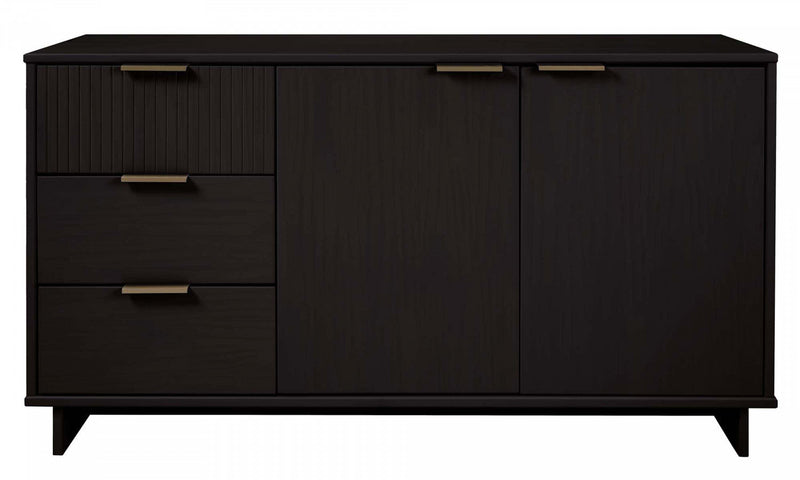 Granville Modern 55\" Sideboard in Black Buffet 