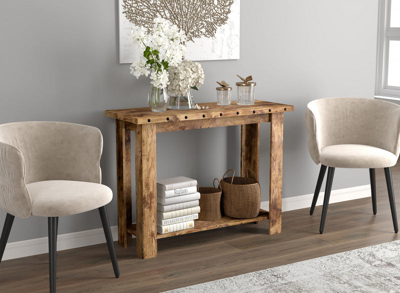 39” Console Table With 1 Shelf 