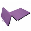 Soozier 4'x10'x2\" Folding Gymnastics Tumbling Mat, Exercise Mat With Carrying Handles For Yoga, Mma,