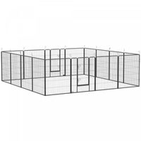Pawhut Heavy Duty Dog Playpen, 16 Panel 39