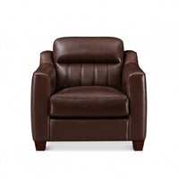 Hydeline Uptown Leather Chair - Brown 