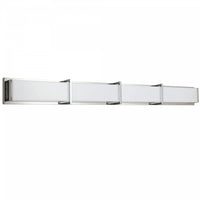 Dainolite Winston Vanity Light 72w Polished Chrome Light White Acrylic Diffuser Lamp