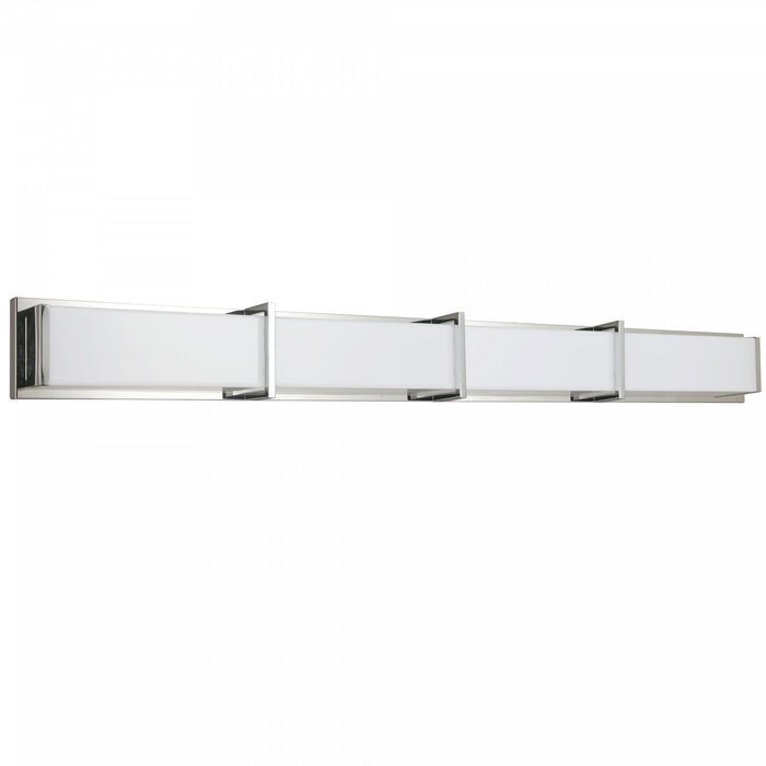 Dainolite Winston Vanity Light 72w Polished Chrome Light White Acrylic Diffuser Lamp