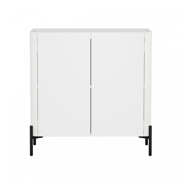 Abbey Modern 32\" Accent Cabinet in White 