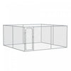 Pawhut 172 Sq. Ft. Dog Playpen Outdoor, Walk-in Dog Run Kennel Puppy Exercise Pen With Galvanized St