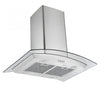 Ancona IGCC630 30\" Island Glass Stainless Steel Range Hood - AN-1404 