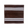Deluxe Wash Cloth 12 x 12 Chocolate - Set of 6 Towels