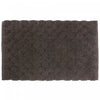 Handwoven Pompom Bathmat Chocolate 20 x 32 Bathmat