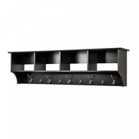 Hanging Entryway Shelf - Black