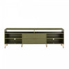Dumbo Modern 85\" Fluted TV Stand in Olive Green 