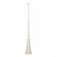 Classico 1-Light White Post 