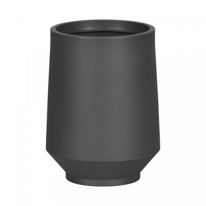 Dalya 16\" Planter - Dark Grey