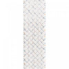 Lola Lattice Shag Area Rug - 2'7\" x 8'