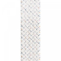 Lola Lattice Shag Area Rug - 2'7