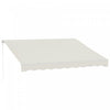 Outsunny 12' X 10' Electric Retractable Awning W/ Remote Controller, Cream