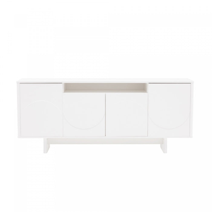 Ella Modern 71\" Sideboard in White 