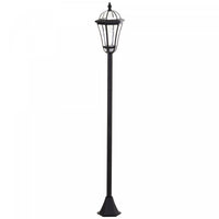 Outsunny 2 Piece LED Garden Lights Lamp Post Solar Powered Auto Switch Outdoor Lantern Patio Pathway
