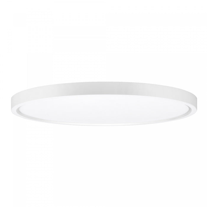 LED White 1-Light Flush Mount