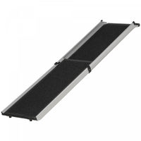 Pawhut 72-inch Portable Folding Dog Ramp For Cars, Trucks, Suvs, Non-slip Pet Ramp For Large Dogs, A