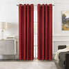 Adora Red Grommet Curtain Panel - 52\" X 95\"