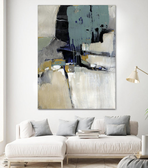 \"Fluidity I\" Giant Art 72x54 Wall Art