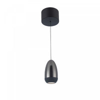 Royal Pearl Gun Metal Integrated LED Pendant